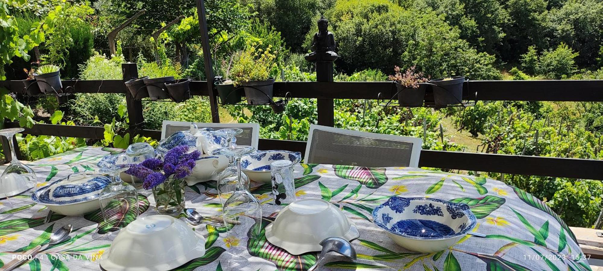 Villa Casa Da Vina - Ribeira Sacra à Nogueira De Ramuin Extérieur photo
